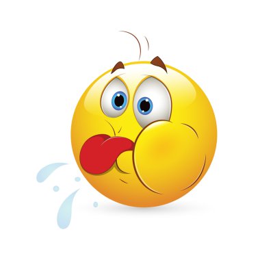 vektör - komik ifade emoticons Smiley yüz