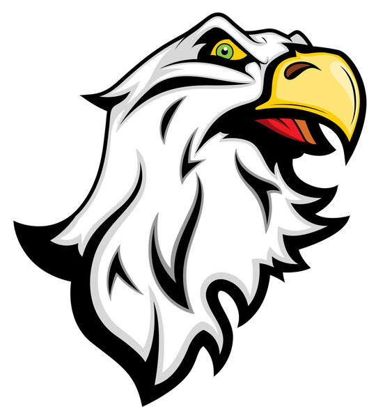 Angry Eagle Mascot
