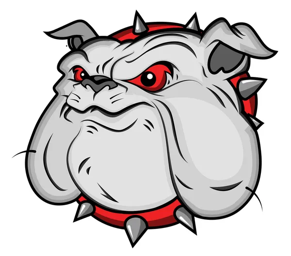 Bulldog Mascot Vector Illustartion — Stock Vector