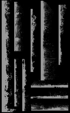 Grunge kenarları