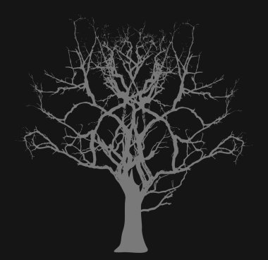 ölü ağaç - halloween kavramı