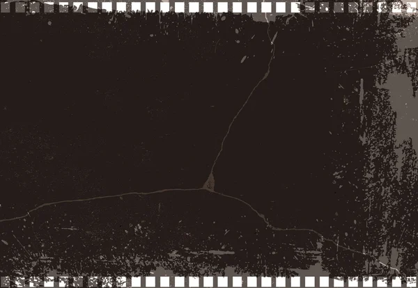 Carrete de película Fondo negro suave — Archivo Imágenes Vectoriales