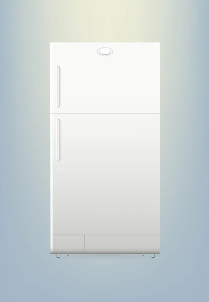 Illusion Kühlschrank oder Kühlschrankvektor — Stockvektor