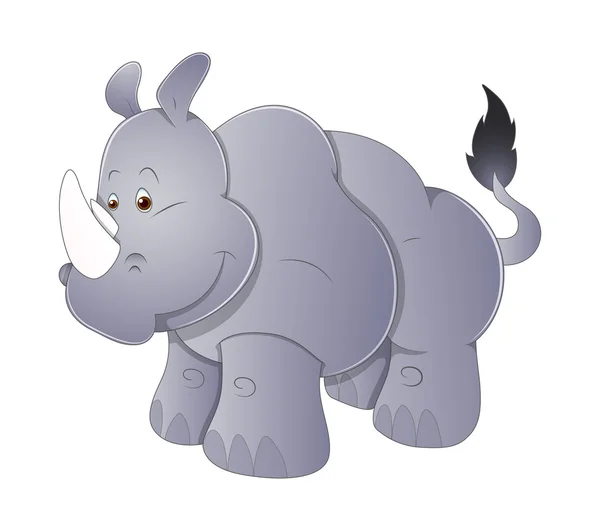 Rhinoceros Vector — Stock Vector