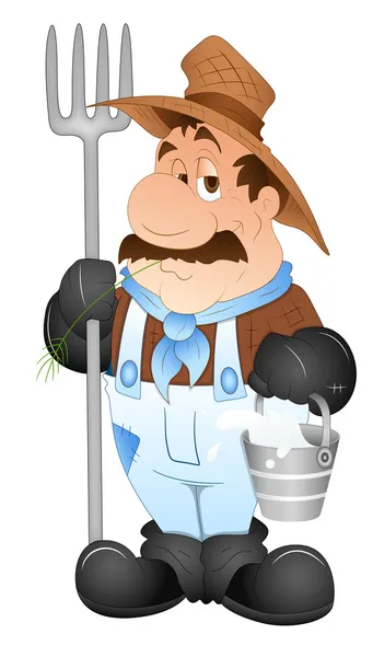 Milkman Vector — Stock Vector