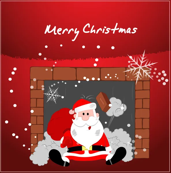 Christmas Illustration Vector Background — Stock Vector