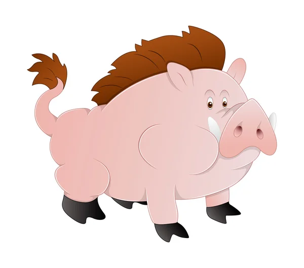 Vecteur de porc — Image vectorielle