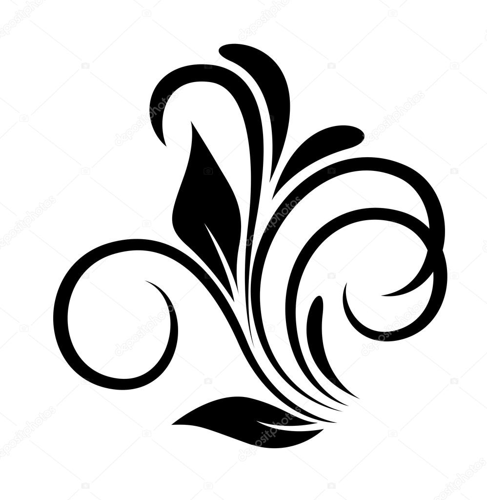 Swirl Vector Design — Stock Vector © baavli #14178606