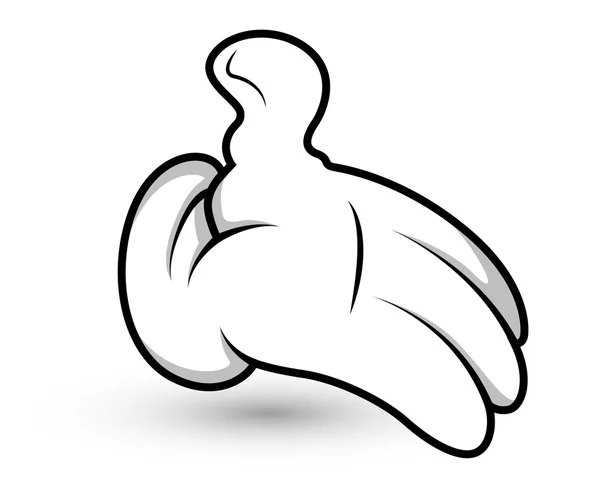 Cartoon Hand Illustration — Stockvektor