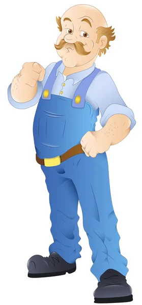 Plumber Vector — Stock Vector