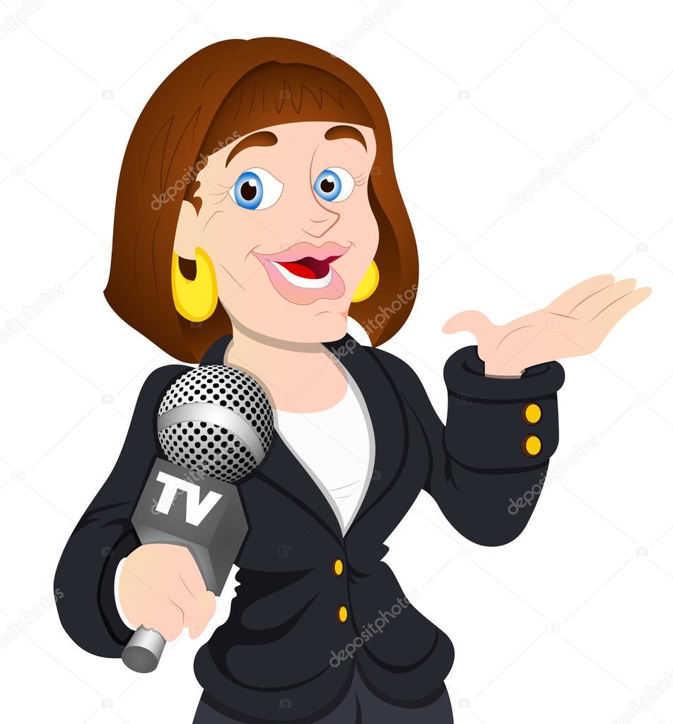 TV Reporter Female