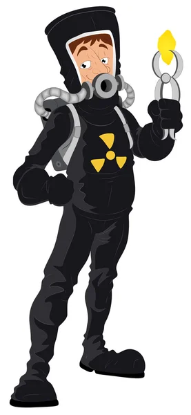 Uranium - vector teken illustratie — Stockvector