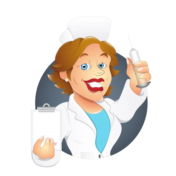 Nurse Vector — Stock Vector