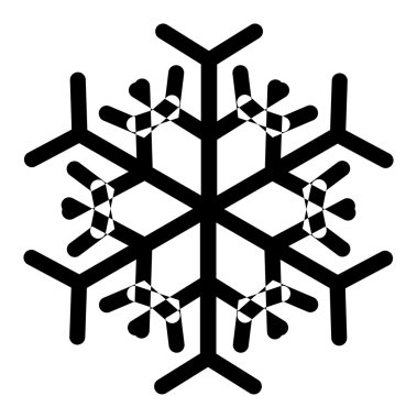 kar tanesi sanat vektör