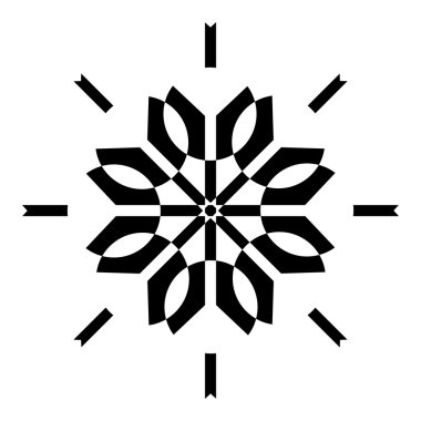 Dekoratif kar tanesi