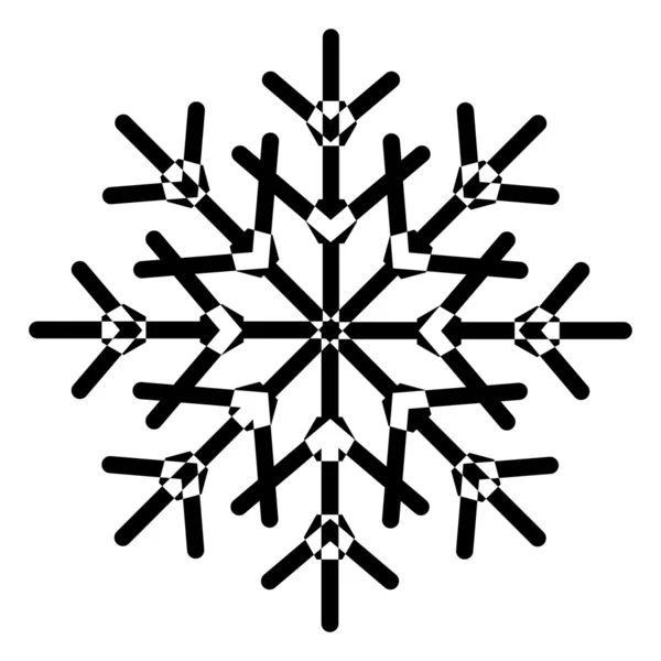 Вектор снежинок — стоковый вектор