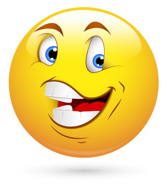 şirin surat vektör çizim