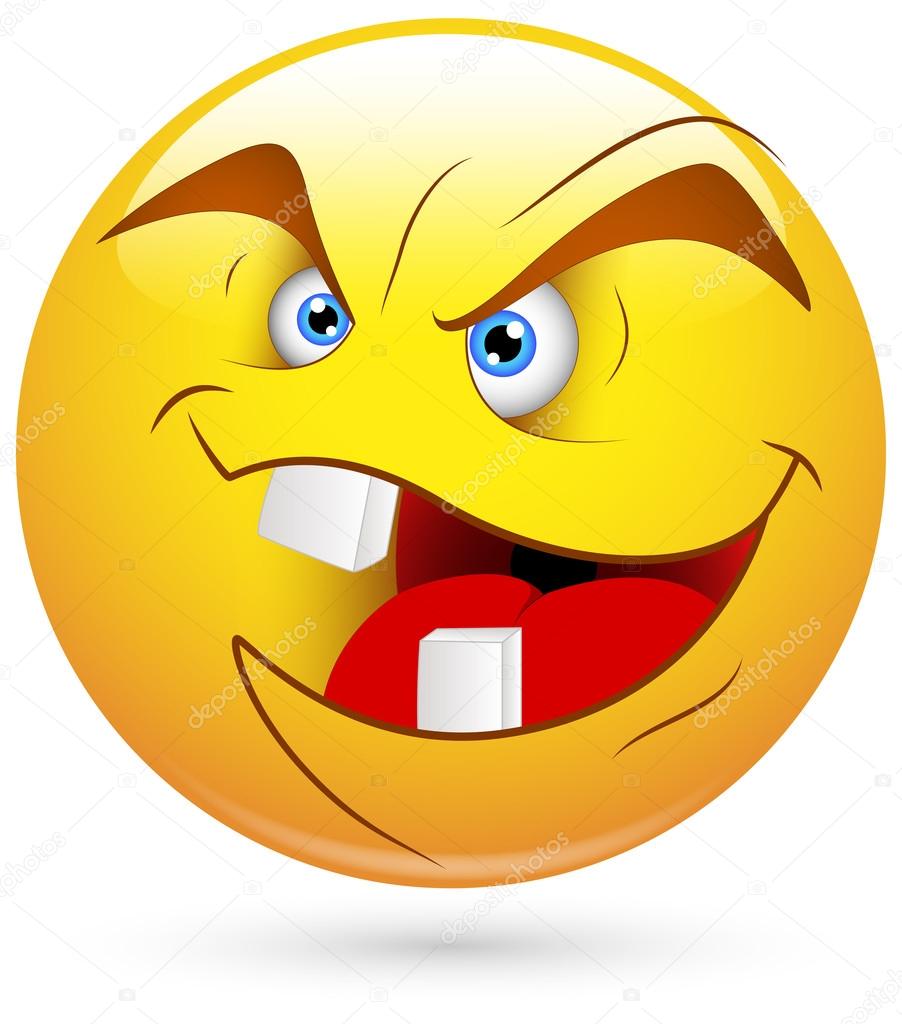 Smiley Vector Illustration Wicked Evil Face Vector Image By C Baavli Vector Stock Smiley Vector Illustration Wicked Evil Face Vector Image By C Baavli Vector Stock