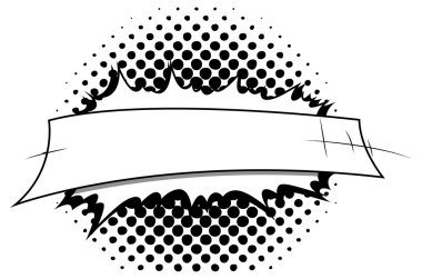 Retro komik arka plan afiş vektör