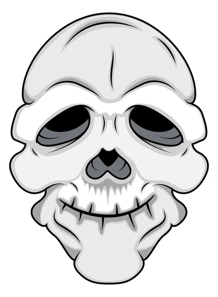 Funny skull mask vektor — Stock vektor