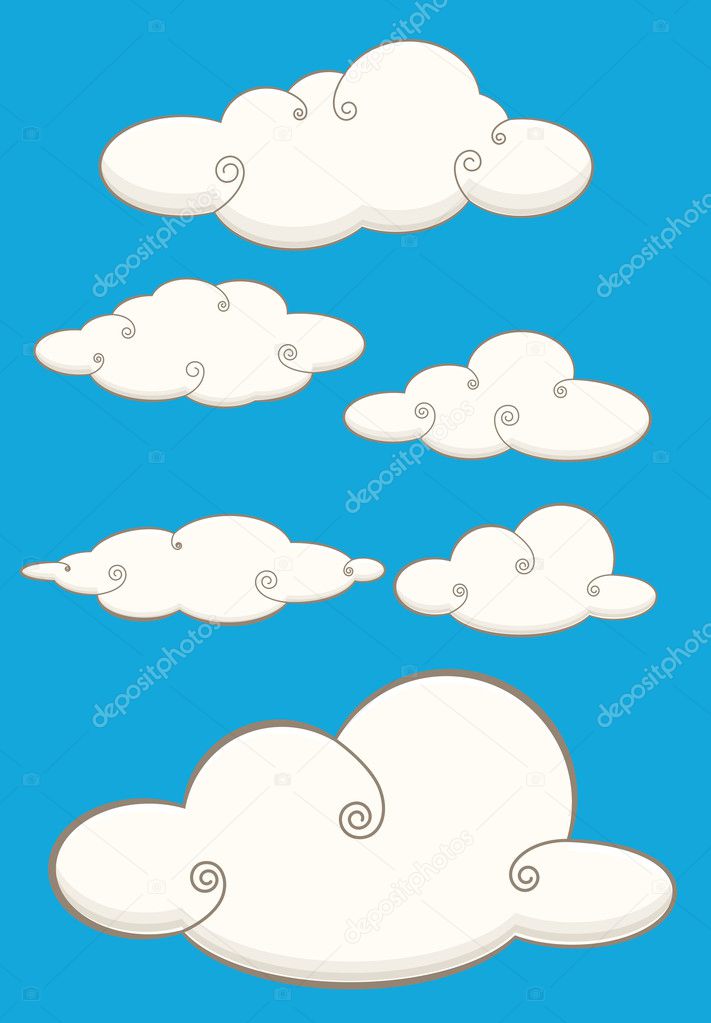 Cloud Vector Illustrations
