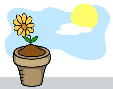 çiçek bitki vektör