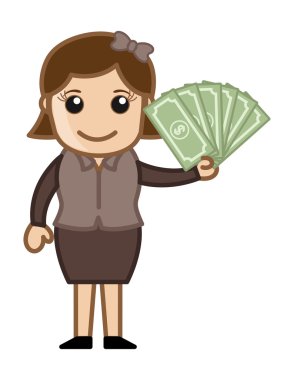 nakit - iş karikatür vektörleri kazanın