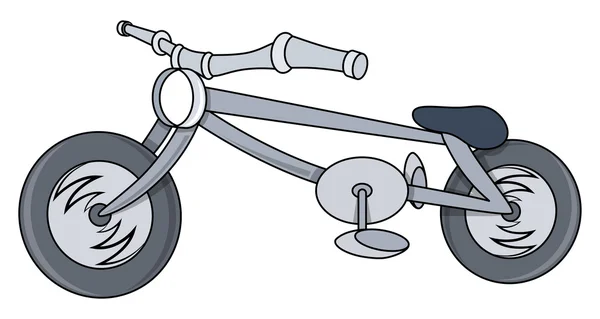 Kinder Fahrrad Cartoon - Vektorillustrationen — Stockvektor