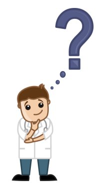 Doktor - SSS nasıl - tıbbi merak çizgi film karakterleri