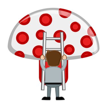 iyi gıda kavramı - karikatür iş vektör karakter geçiş