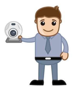 Web cam - iş karikatürler