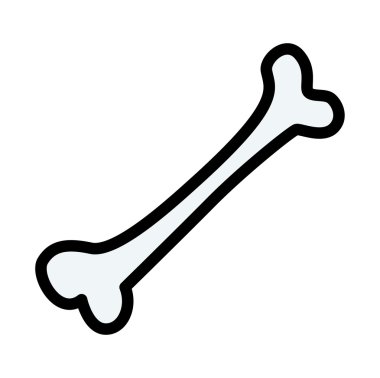 karikatür kemik - vektör karikatür çizim