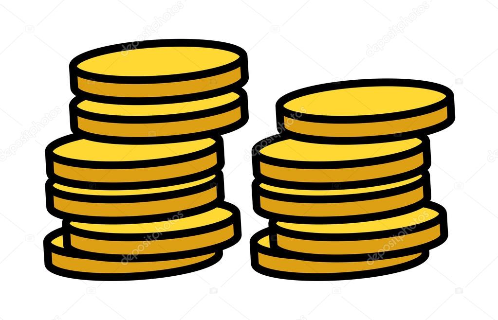 stack of coins