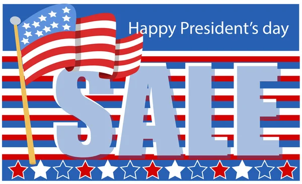 President day sale — Stock Vector