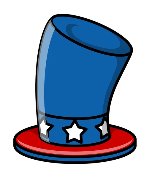 Uncle sam hat — Stock Vector