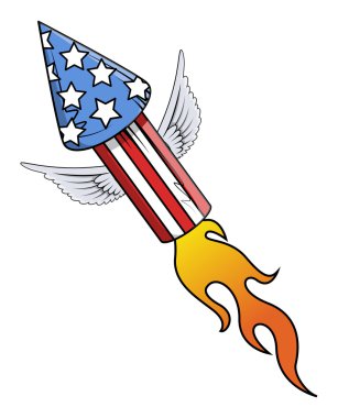 4 Temmuz kutlamaları için gökyüzünü havai fişek