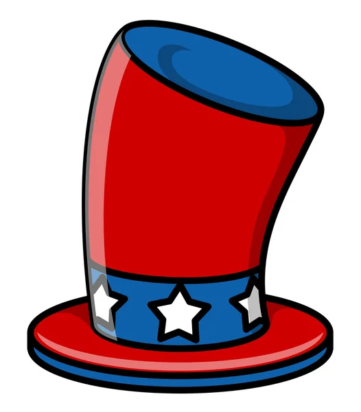 Uncle sam hat — Stock Vector