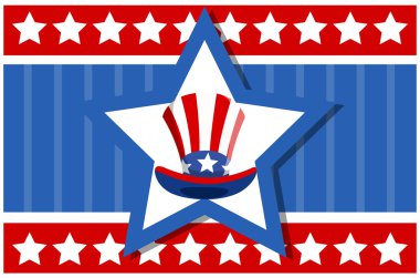 Amerikan geleneksel özgürlük kutlama tasarlamak vektör