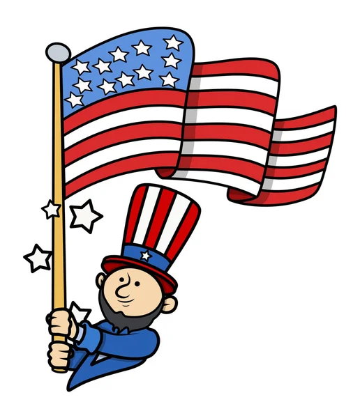 USA elnökeinek Day vektor — Stock Vector