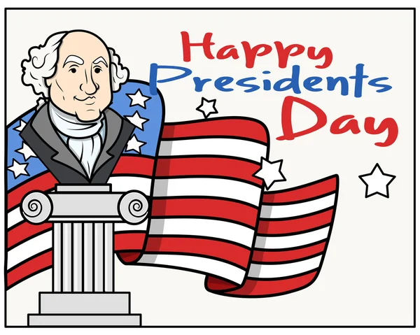 Journée des présidents Contexte — Image vectorielle
