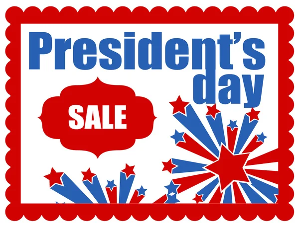 President's Day Vector Banner — Stockvector