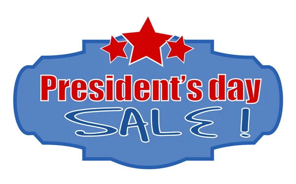 Presidenten day sale — Stockvector