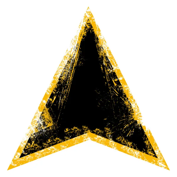 Triangle - Grunge Vektor Illustration Hintergrund — Stockvektor