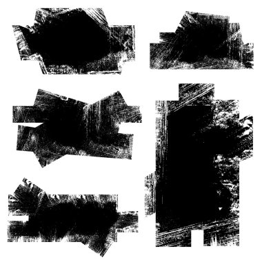 Grunge vektör şekli afiş