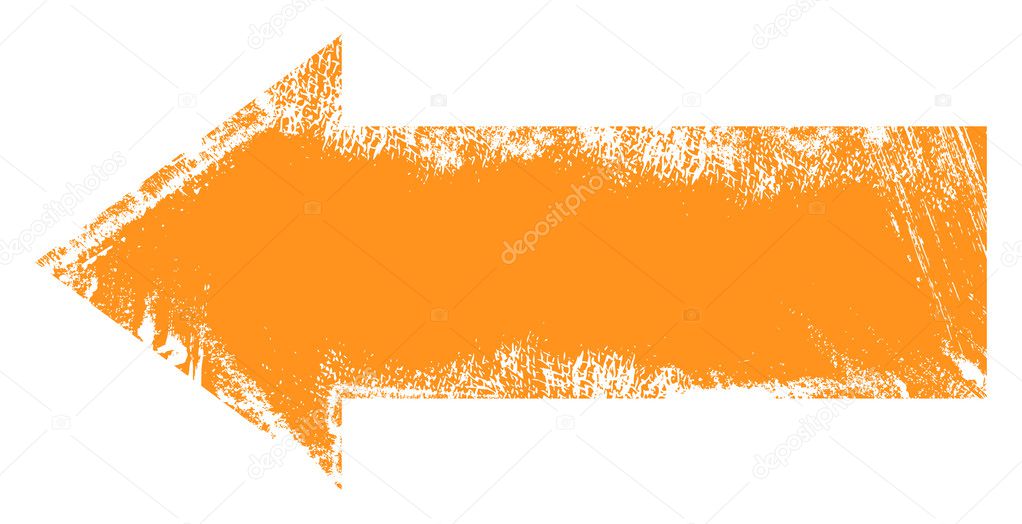 Grunge Abstract Arrow Vector