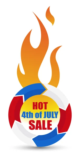 Hot sale Icon - US 4th of July - Independence Day Vector Design — Stock Vector