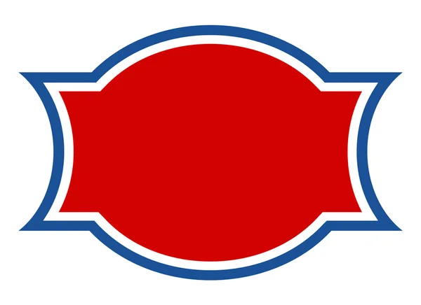 Etiqueta de la bandera para EE.UU. Nación Tema Diseños Vector — Archivo Imágenes Vectoriales