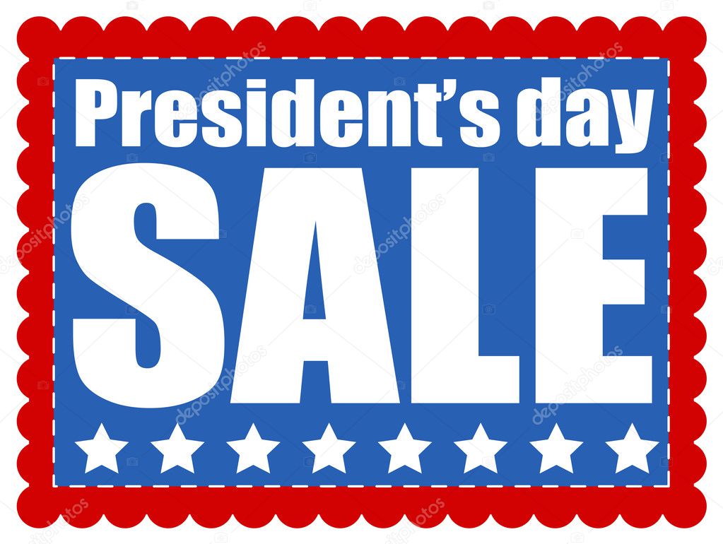 Presidents Day Sale Background