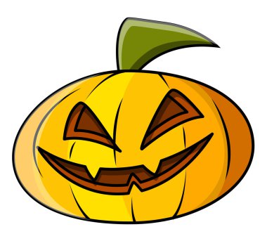 Jack o'Fener - Cadılar Bayramı vektör çizim