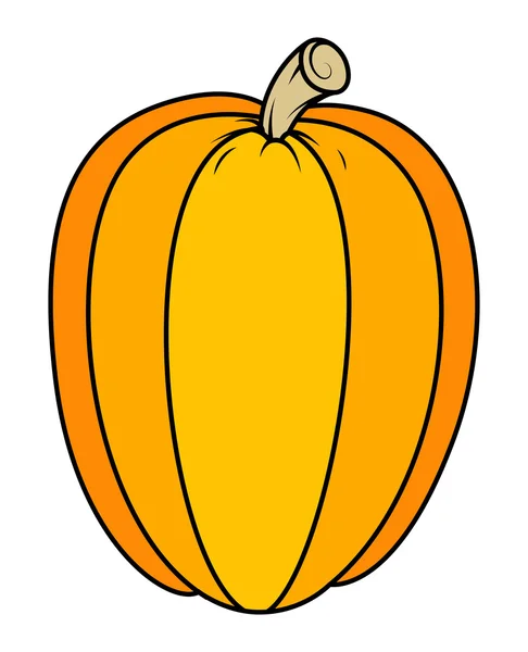 Pumpkin vector illustration — Stock Vector